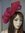 Fuchsia Pink Fascinator Loop Hat