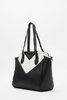 Black White Block Colour Shoulder Bag