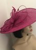 Fuchsia pink Big Saucer Hat