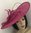 Fuchsia pink Big Saucer Hat
