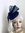 Navy Bow Pillbox Fascinator hat