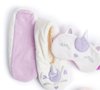 Cream/Lilac Unicorn Slippers 5-6