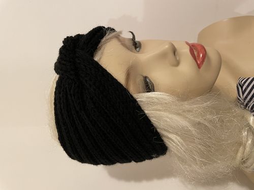 Black Knitted Headband/Earwarmers